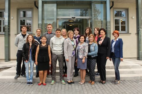 Latvijoje viešintys studentai susipažino Rezeknės aukštąja mokykla