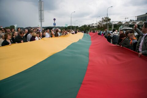Šventės dieną Utenoje išsiskleis 250 metrų vėliava