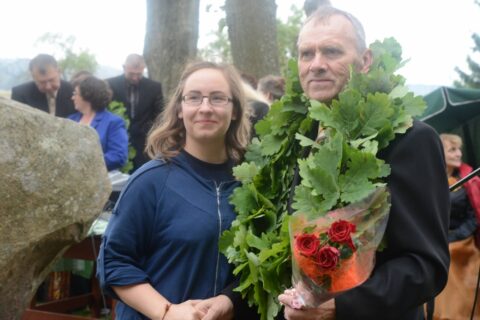 Įteikta premija albumo autoriui ir Vaižgantiškų tradicijų puoselėtojui