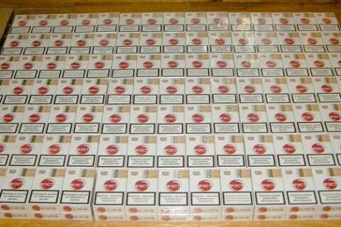 Sulaikytas vairuotojas, vežęs didelį kiekį kontrabandinių cigarečių