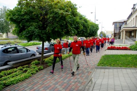 Šiaurietiškojo ėjimo dalyviams nebaisūs ir ilgi atstumai