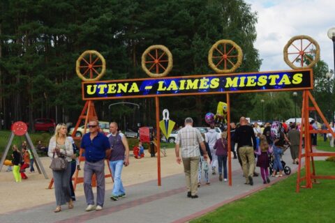 Utena šventė savo 753 metų sukaktį