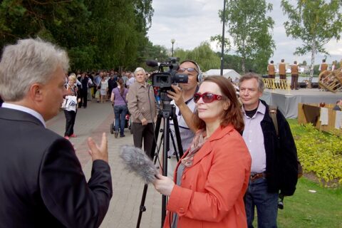 Televizijos laidoje – siužetas apie miesto šventę