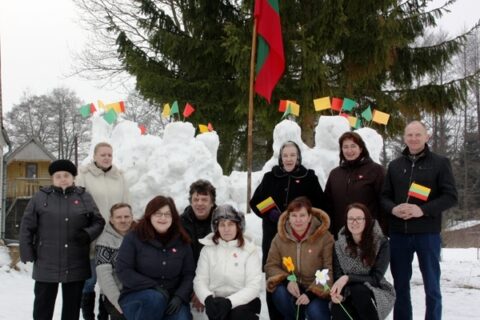Renginiai, skirti Lietuvos laisvės šventei paminėti, sutelkė savo šalies patriotus