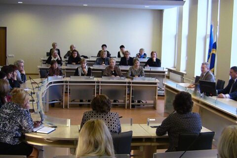 Svečių iš Daugpilio viešnagė Utenoje