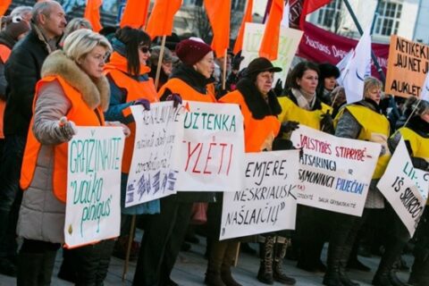 Per du mėnesius šalyje surengti 78 streikai