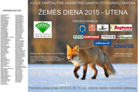 Gamtos fotografų parodoje – rekordinis dalyvių skaičius