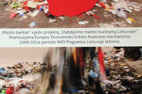 Parodoje – raginimas nešvaistyti maisto