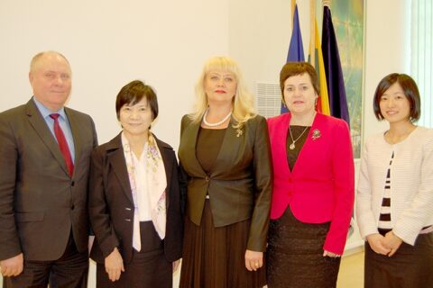 Visagine lankėsi japonė Kazuko Shiraishi