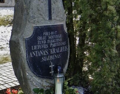 Iškilmingai paminėtos paskutiniojo Aukštaitijos partizano A. Kraujelio 50-osios žūties metinės