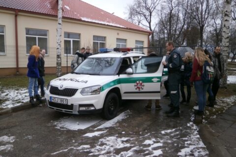 Utenos apskrities vyriausiame policijos komisariate vyko atvirų durų diena