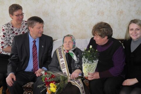 Ignalinietė atšventė šimtmetį