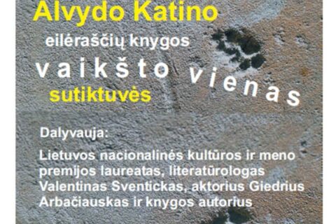 Kitą savaitę – naujos Utenos rajono mero A. Katino knygos „Vaikšto vienas” sutiktuvės