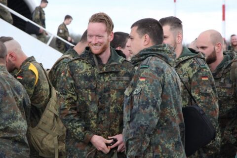 NATO stiprina sausumos pajėgų buvimą Lietuvoje: atvyko Vokietijos kariai