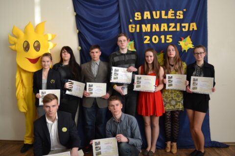 Popietė, skirta geriausiems „Saulės“ mokiniams ir jų tėveliams