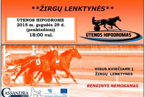 Utenoje – žirgų lenktynės