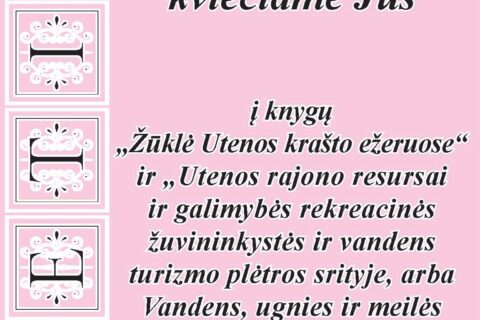 Pristatys dvi knygas