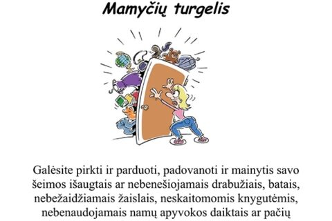 Rengiamas vasariškas „Mamyčių turgelis“