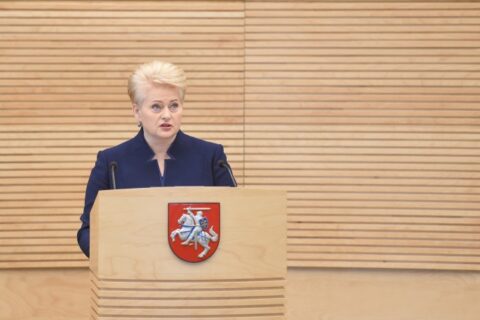 Prezidentės Dalios Grybauskaitės metinis pranešimas