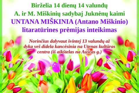 Antaninių šventė suburs Juknėnuose
