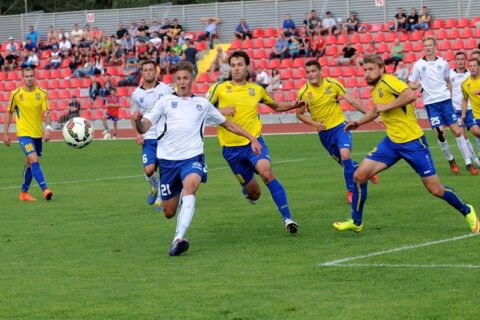 Susitikimas su klaipėdiečiais futbolo aikštelėje baigėsi lygiosiomis