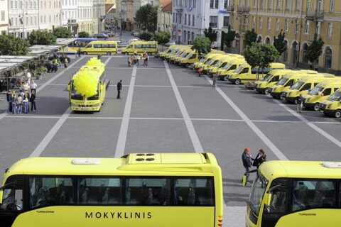 Rugsėjo pradžioje kelias į mokyklą – saugesnis