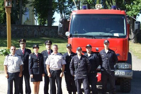 Utenos apskrities ugniagesiai lankė Skiemonių gyventojus