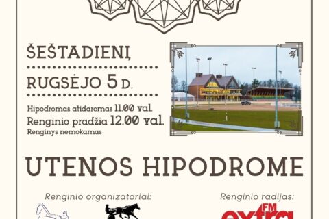 Šeštadienį hipodrome skries žirgai