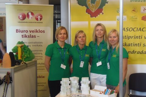 Visuomenės sveikatos biuro specialistų patarimai parodos „Baltmedica 2015“ dalyviams