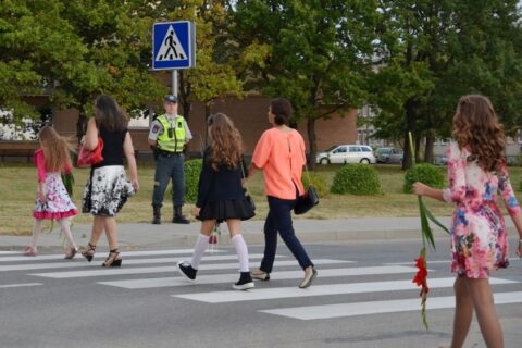 Rugsėjo 1-oji Utenoje – be didesnių įvykių