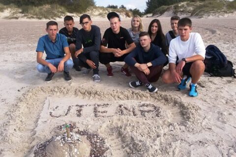 Išvyka prie jūros gimnazistams neprailgo