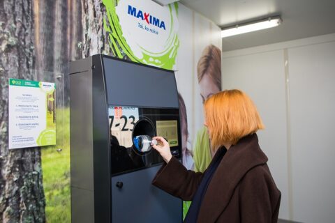 Taromatais „Maxima“ planuoja surinkti apie 80 proc. visų vienkartinių pakuočių