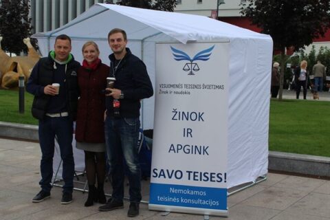 Vienadienis teisės „biuras“ aplankys uteniškius