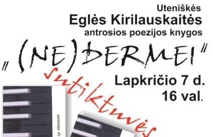 Eglė Kirilauskaitė pristatys naują knygą