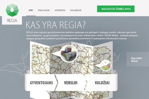 Nauji REGIA įrankiai gyventojams