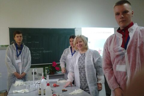 Utenos Dauniškio gimnazijos mokiniams plačiai atsivėrė matematikos pasaulis