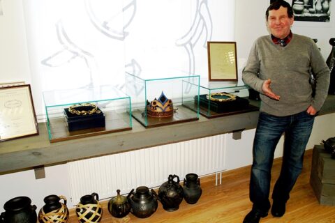 Pagerbtas „Aukso vainiko“ laureatas Vytautas Valiušis