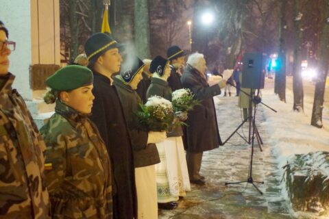 Utenoje vyksta renginiai Sausio 13-osios įvykiams atminti