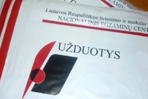 Siūlo stiprinti brandos egzaminų užduočių apsaugą