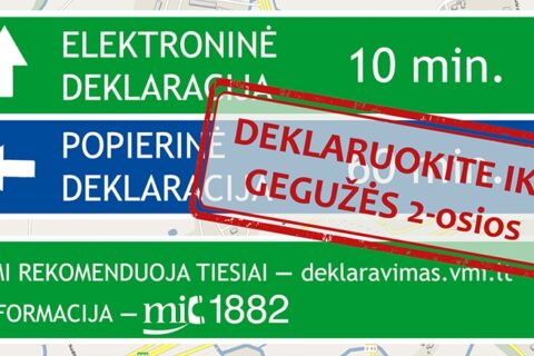 Antradienį prasidėjo pajamų deklaravimas: yra ir naujovių