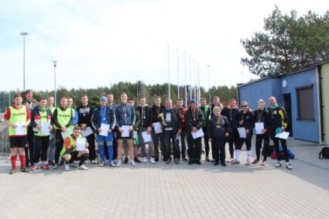 Leliūniškiai futbolininkai – pirmi