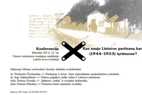 Laisvės kovų muziejuje vyks konferencija