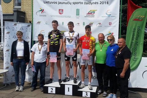 Lietuvos jaunučių sporto žaidynių auksas – uteniškiui Augustui Januliui