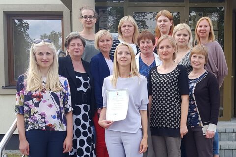 Sveikatos apsaugos ministerijos padėka Almai Gaidienei – visos biuro komandos nuopelnas