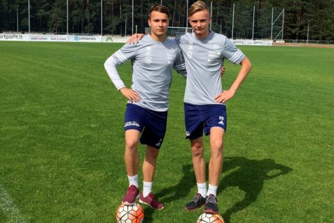 Tramplinas jauniems futbolininkams
