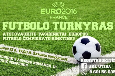 Kviečia futbolo turnyras