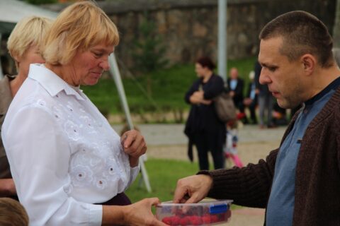 Daugailiuose Žolinė paminėta gražiausios puokštės rinkimais