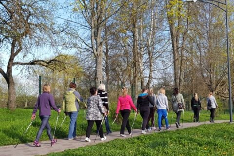 Kviečia į Šiaurietiškojo ėjimo užsiėmimus