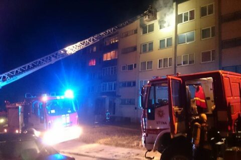 Butas supleškėjo dėl neatsargaus rūkymo lovoje