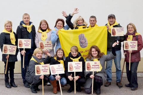 Padėkojo gyviesiems organų donorams ir gydytojams reanimatologams